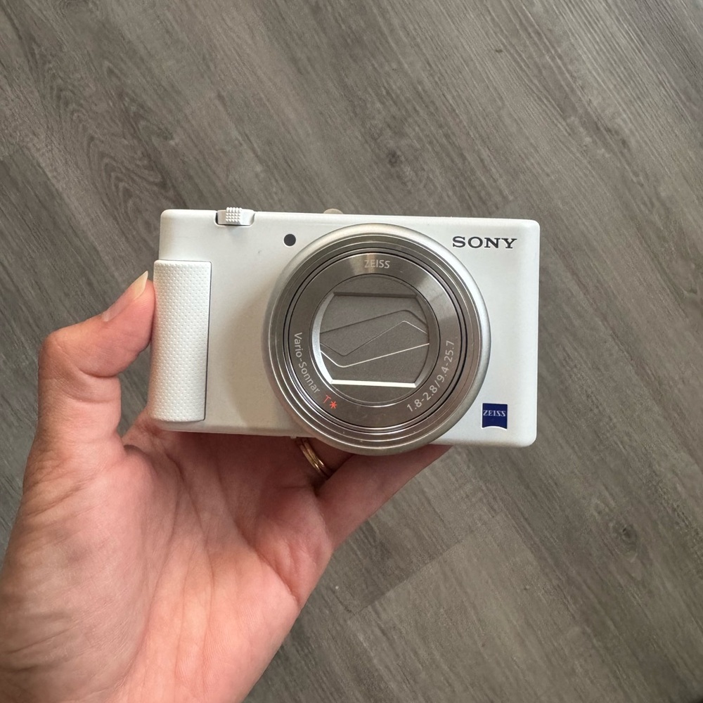 Sony ZV-1 Compact Digital 4K Camera - White